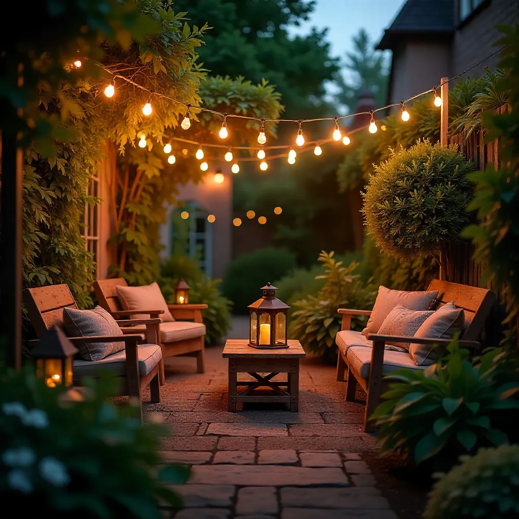 Traditional garden lantern