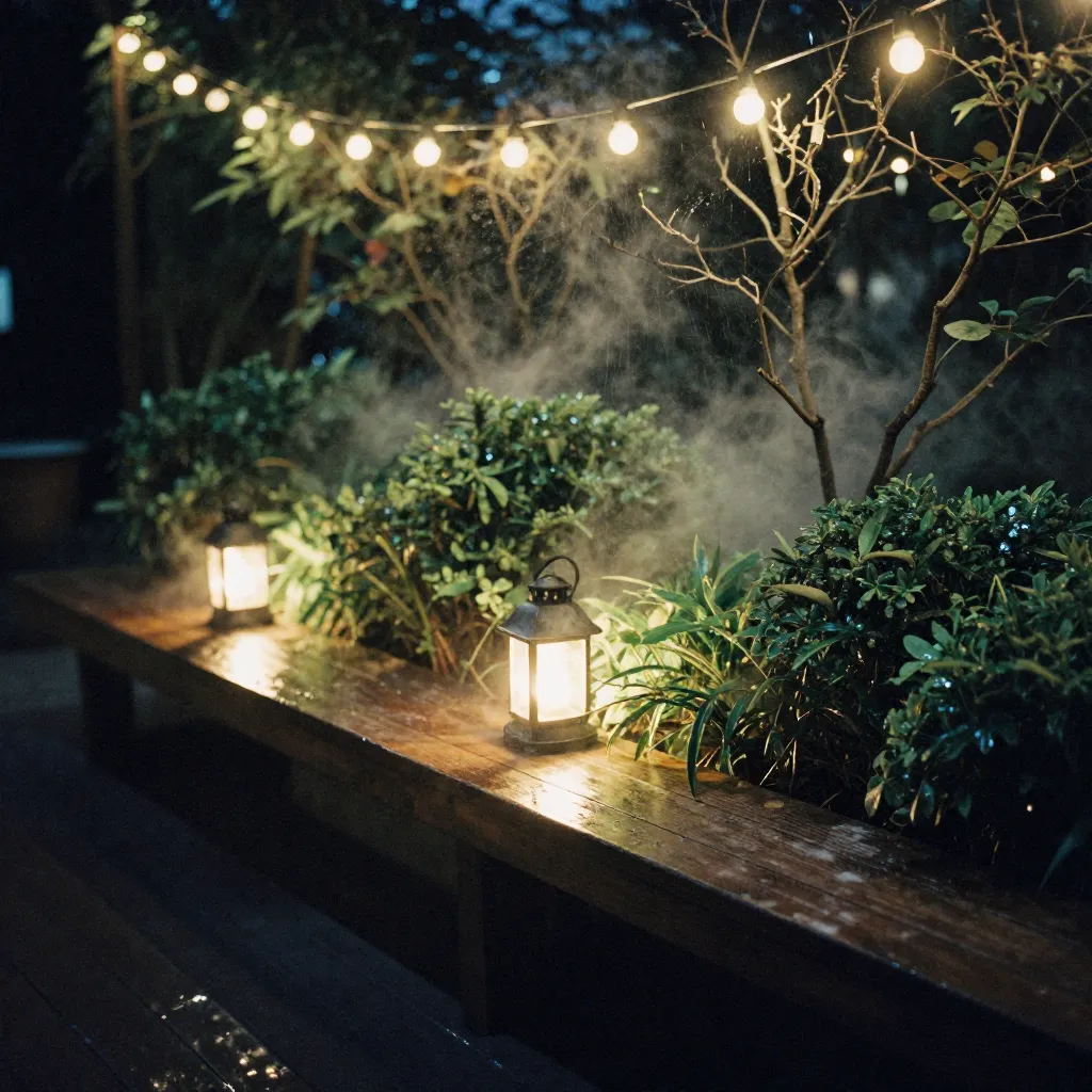 Garden sprinkler system