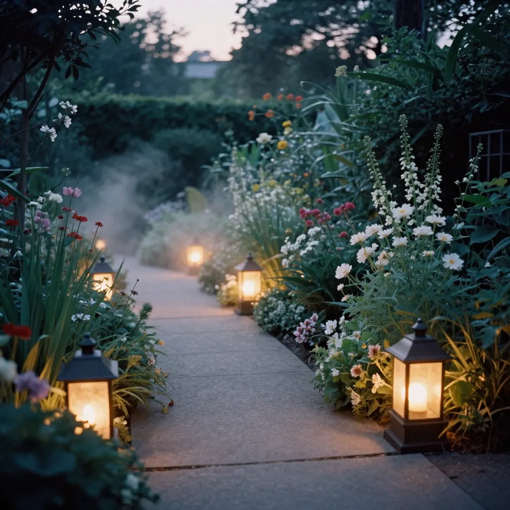 Daytime landscape design